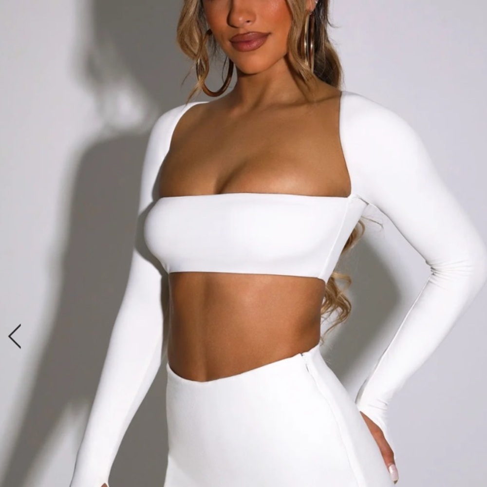LUCIANNA TOP - WHITE